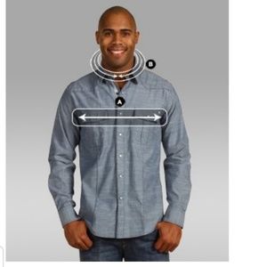 Measure men's shirts